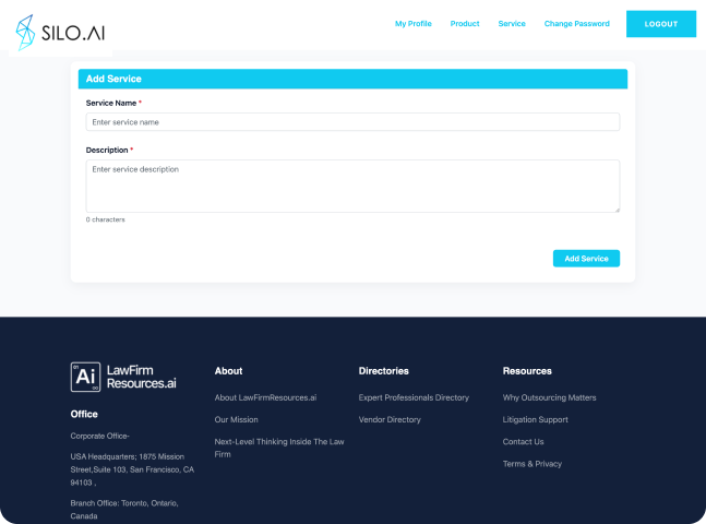 Website Screen Vendor 8