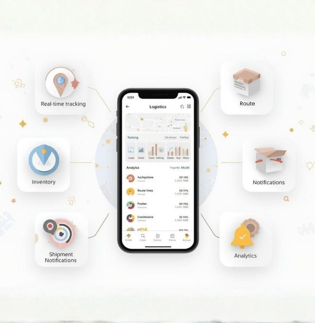 Features of Logistics App Development