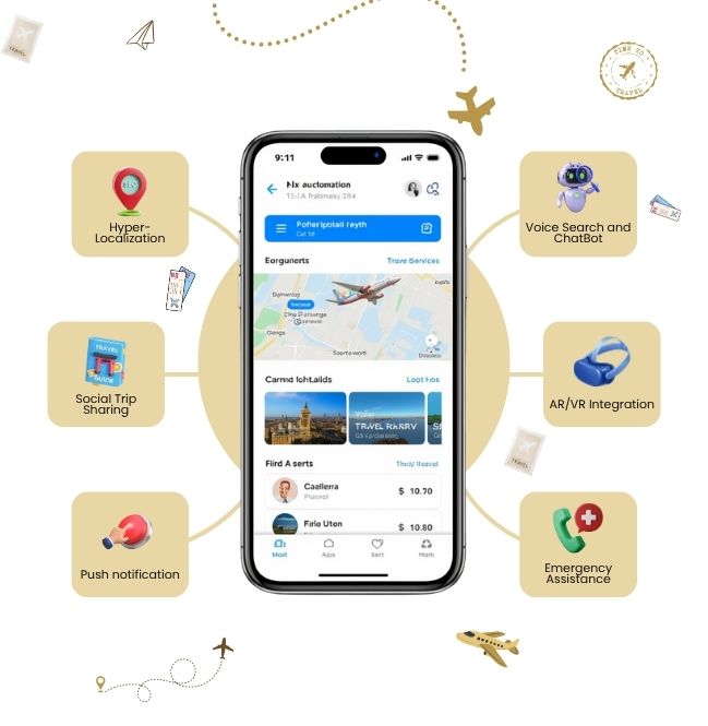 Innovative Features in Travel App Development