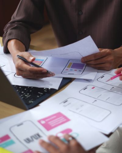UI/UX Wireframing & Prototyping